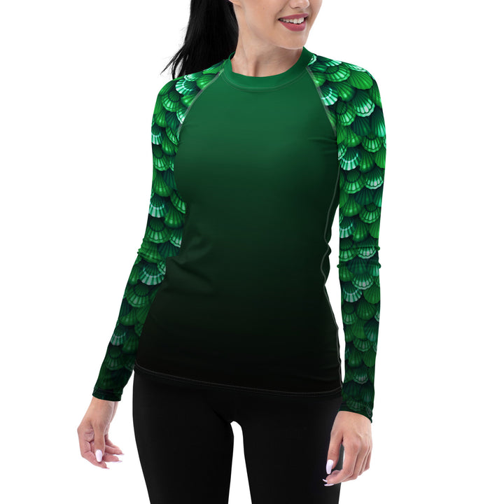 Fitted Rashguard in Green 