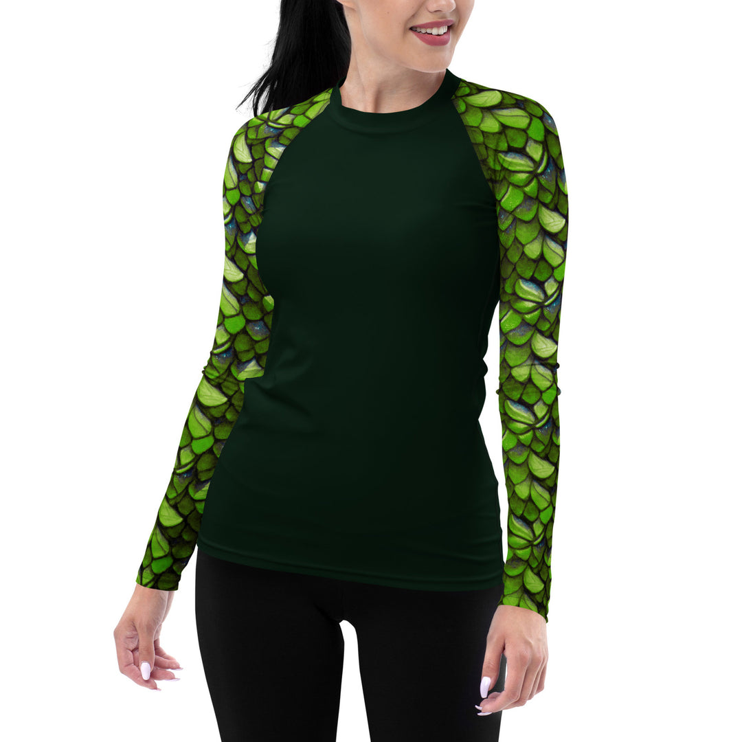 Fitted Rashguard in Green