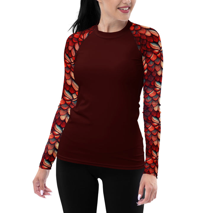 Fitted Rashguard in Red