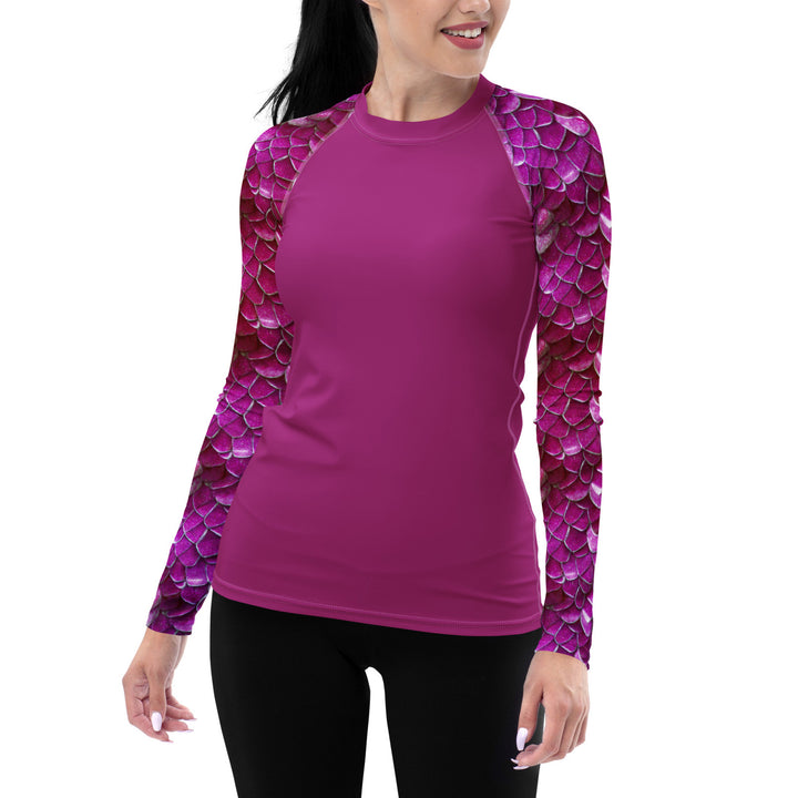 Fitted Rashguard in Magenta