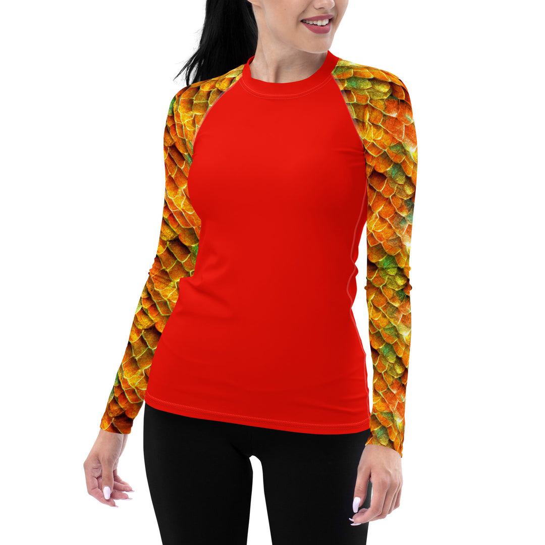 Women's Fitted Rashguard UPF 50+ | Calypso